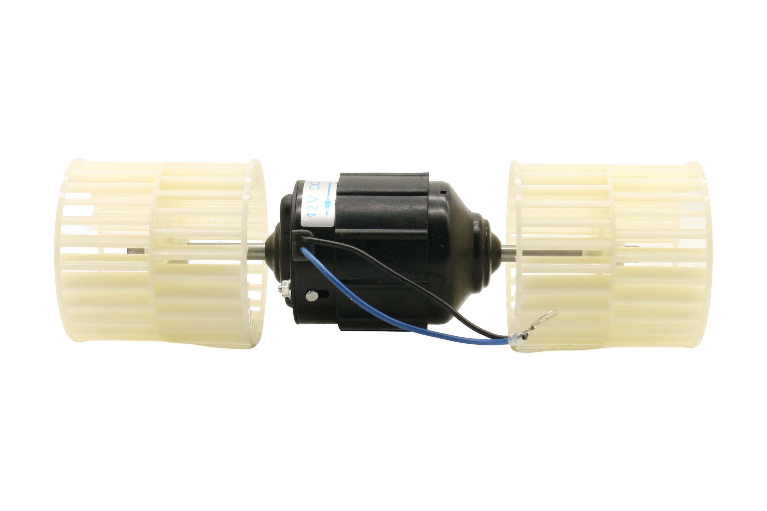 MOTOR SOPLADOR 12V UNIVERSAL DOBLE EJE 1 VELOCIDAD